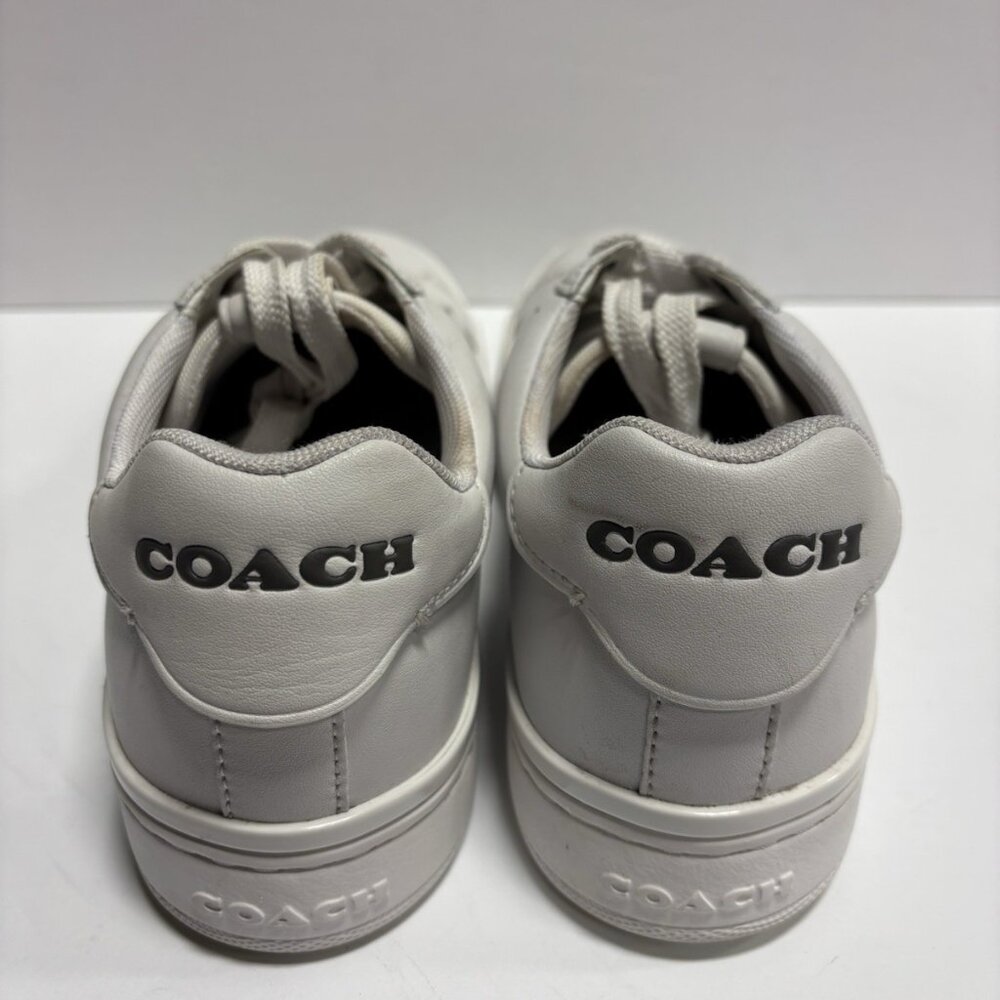 Coach Women’s Lowline Leather Sneakers White, Size 7.5 B - Picture 4 of 7